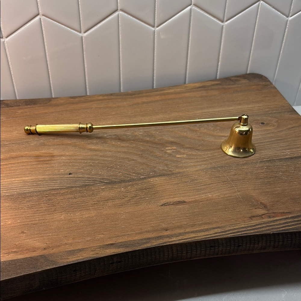 Brass Candle Snuffer